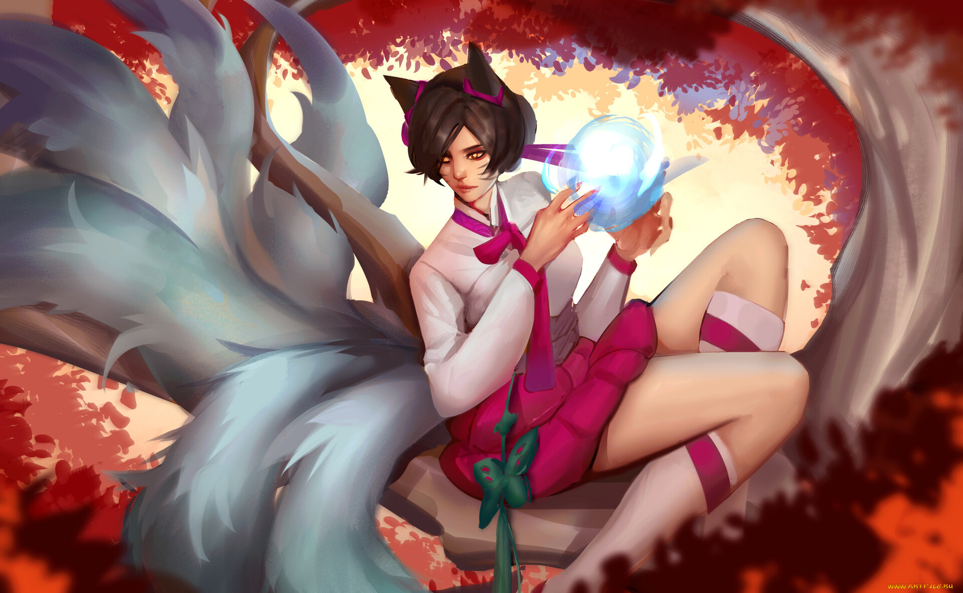  , league of legends, ahri, , , 